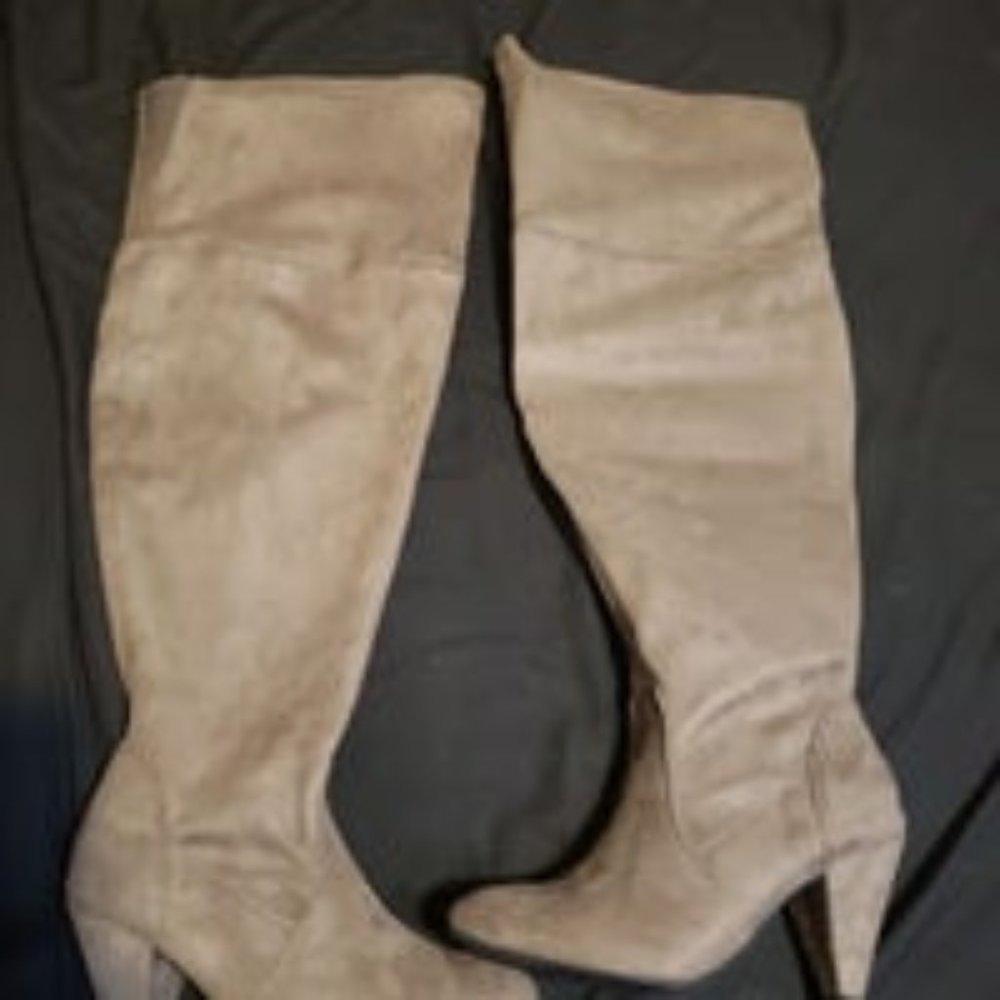 Torrid over the knee wide calf boots